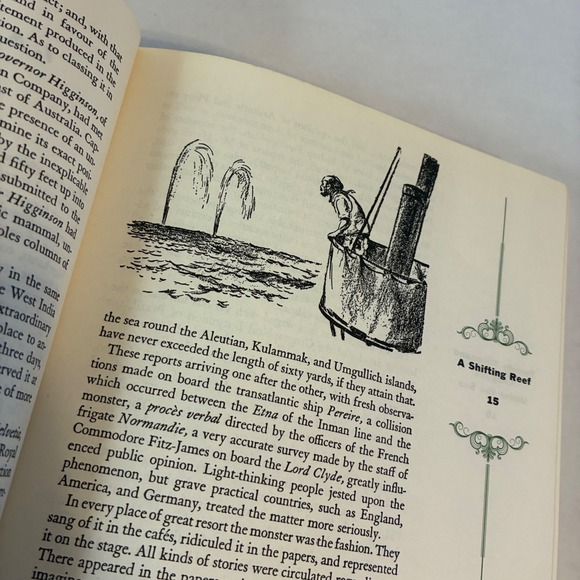 Twenty Thousand Leagues Under the Sea Jules Verne Illustrated Kurt Wiese Book - Picture 9 of 16